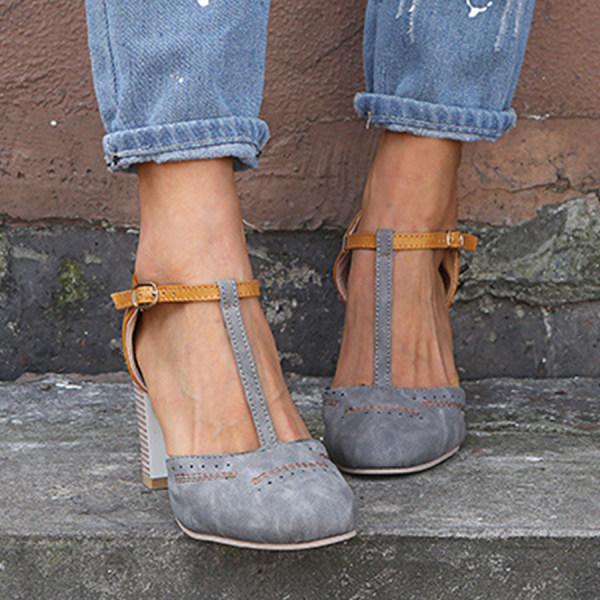 Block-Heel Mary Janes for Women, Timeless Style