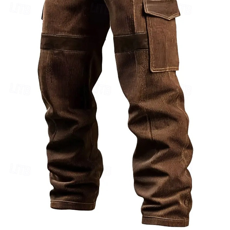 Rugged Utility Cargo Pants for Men