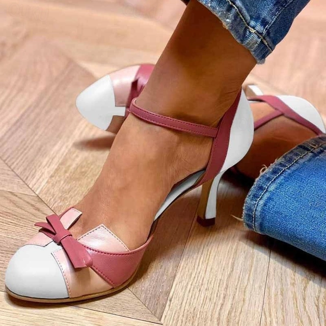 Strap Heels, Women's Elegant Fit