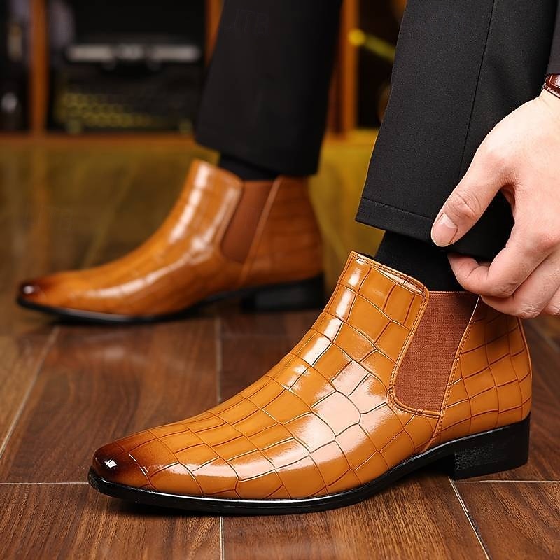 Men's Refined Slip-On Chelsea Boots