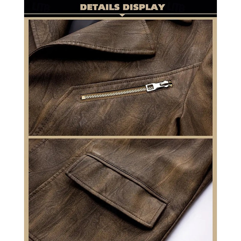 Tailored Lapel Jacket for Men