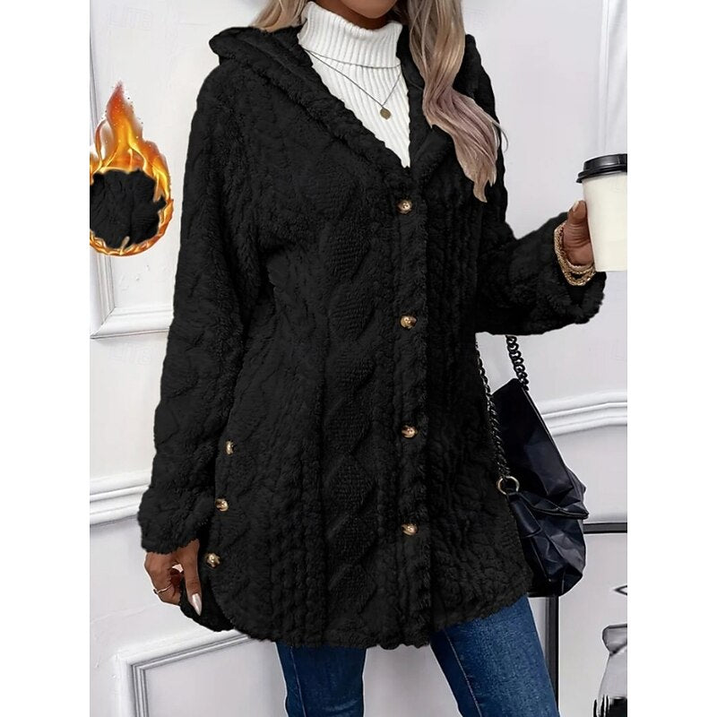 Hooded Jacket, Women's Cozy Fit