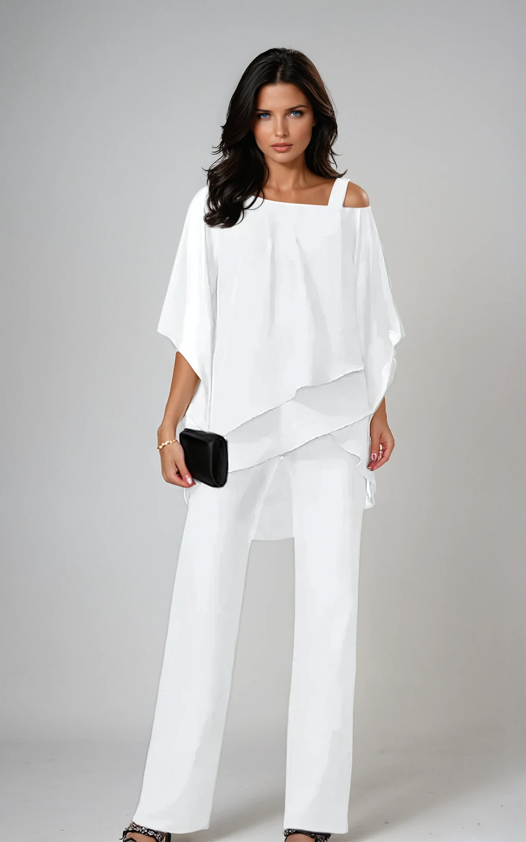 Two-Piece Layered Set, Women's Elegant Fit