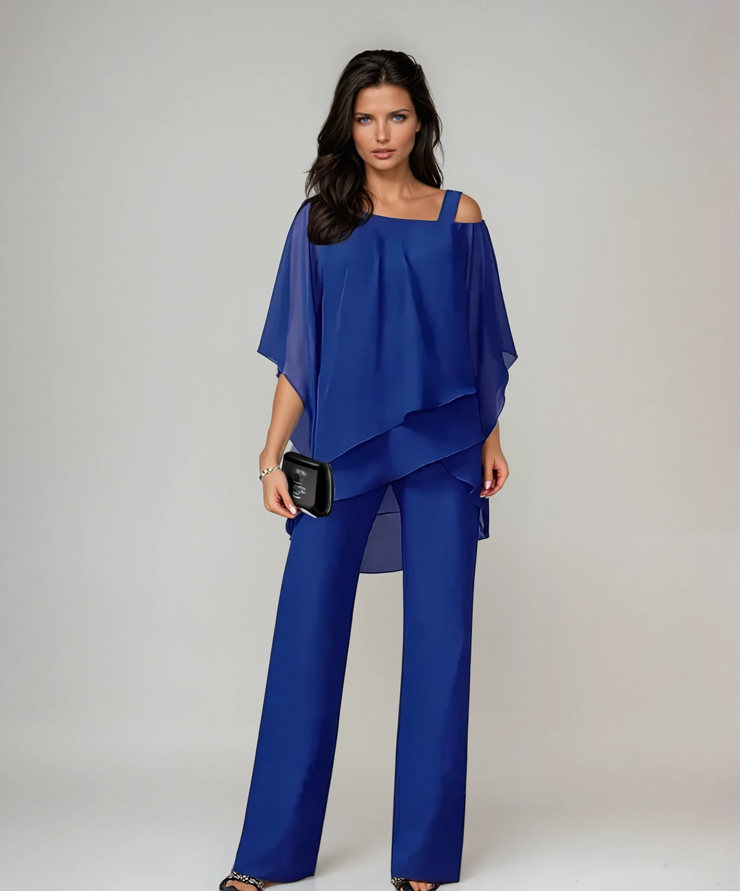 Two-Piece Layered Set, Women's Elegant Fit