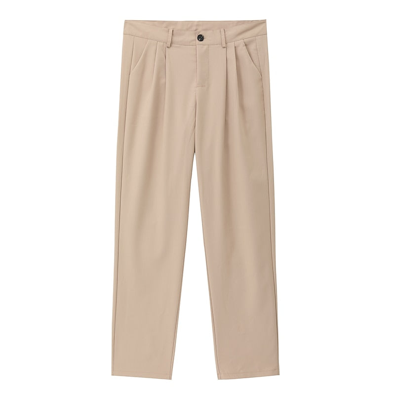 Straight-Leg Trousers, Men's Tailored Fit