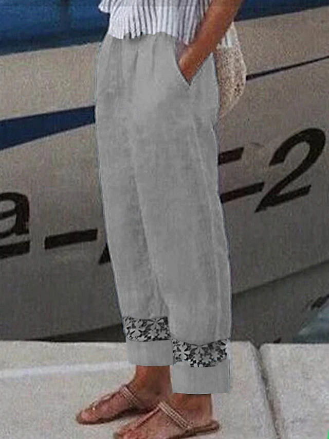 Drawstring Pants, Women's Relaxed Fit
