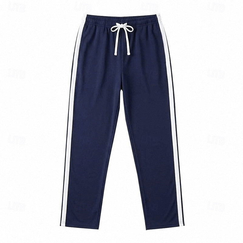 Men's Relaxed Side-Stripe Sweatpants