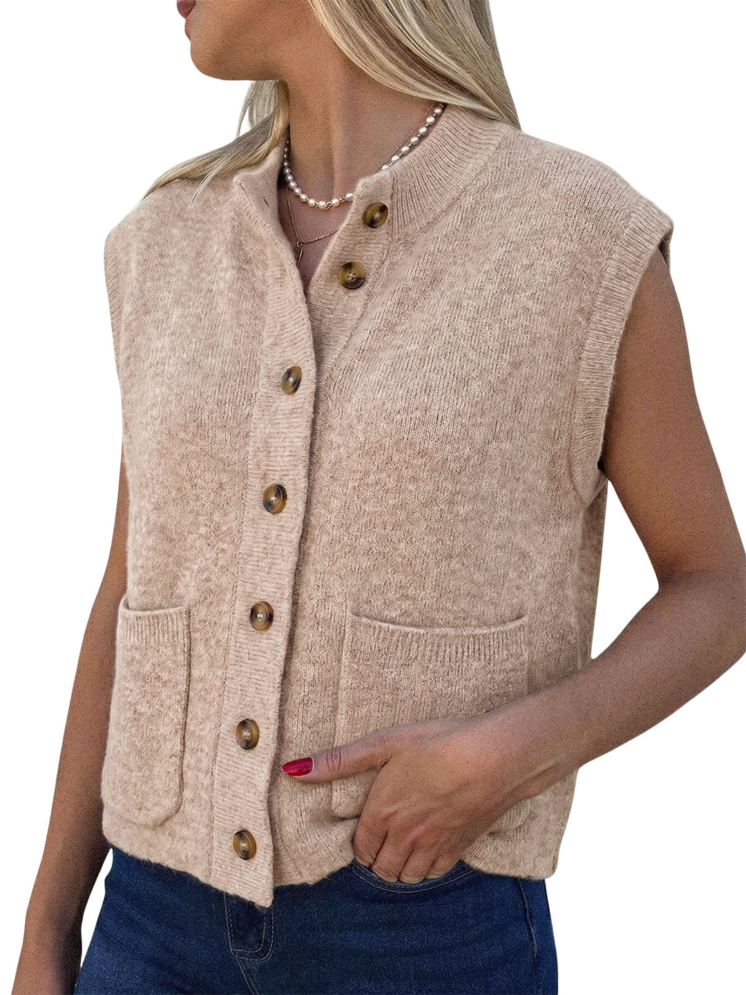 Women's Cap Sleeve Sweater