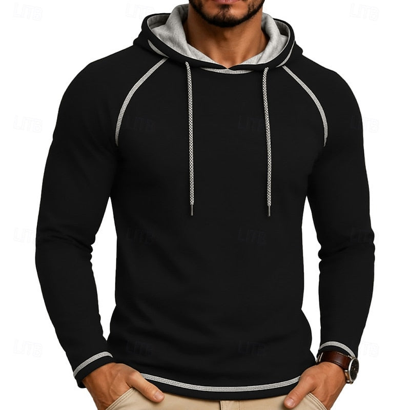 Drawstring Hoodie, Men's Classic Fit