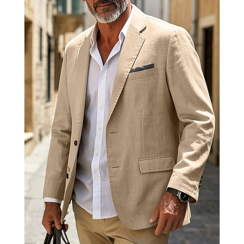 Refined Tailored Blazer for Men, Plus Size