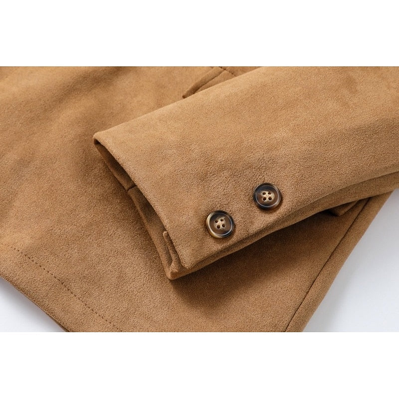 Soft Stand-Collar Jacket for Men