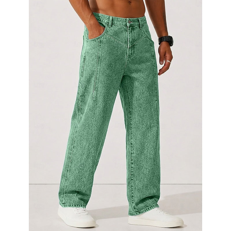 Straight-Leg Pants, Men's Relaxed Fit