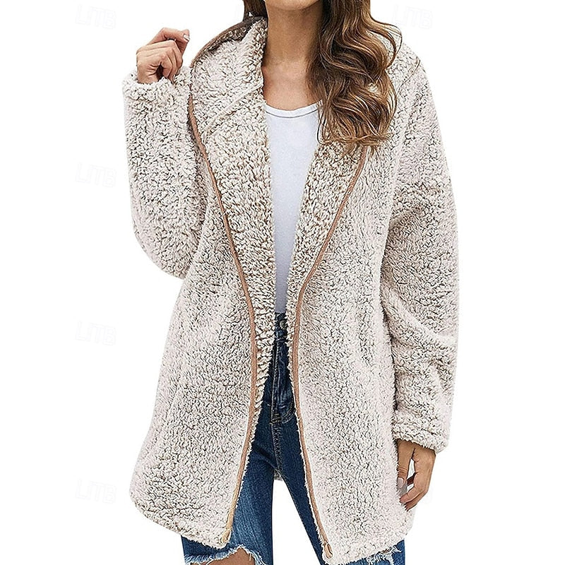Hooded Jacket for Women, Cozy Style