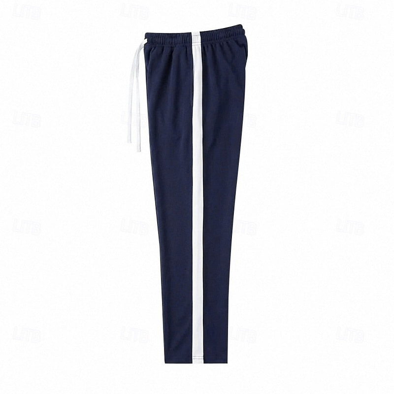 Men's Relaxed Side-Stripe Sweatpants
