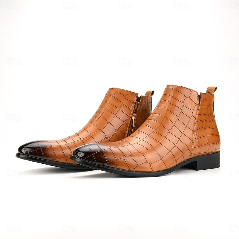 Men's Refined Slip-On Chelsea Boots