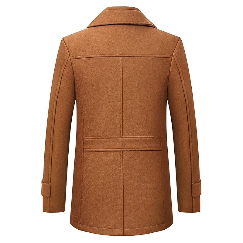 Tailored Business Coat for Men, Plus Size