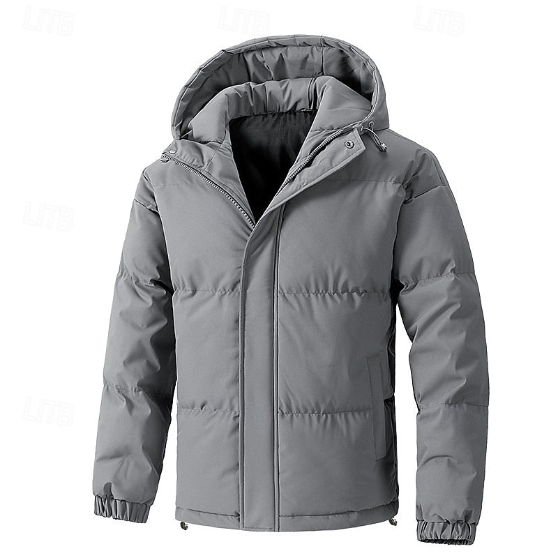 Men's Insulated Hooded Puffer Jacket