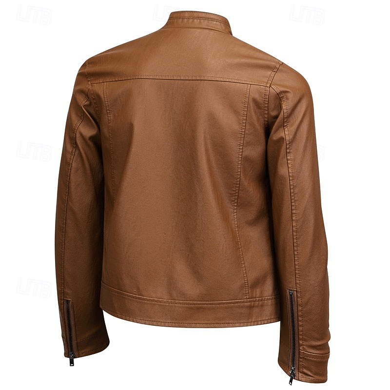 Classic Moto Jacket for Men