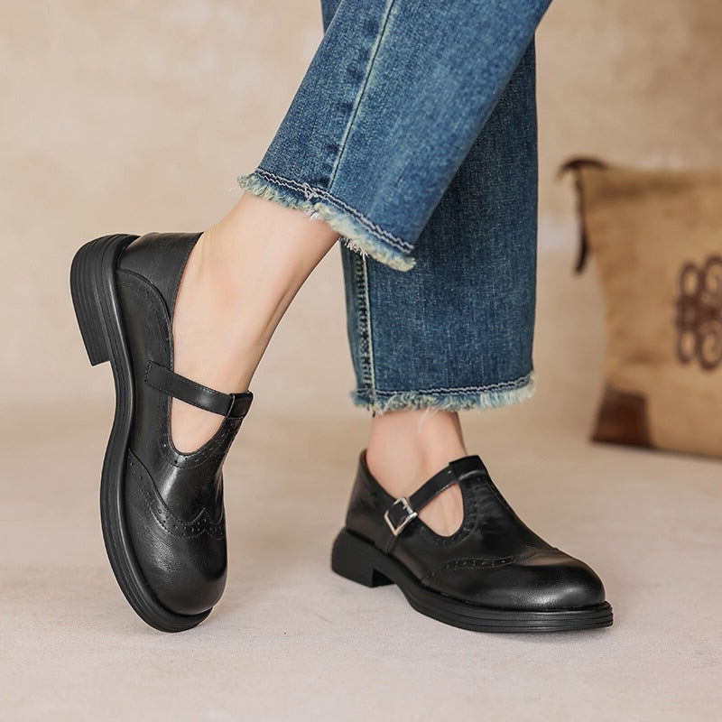 Elegant Strap Loafers for Women, Premium Style