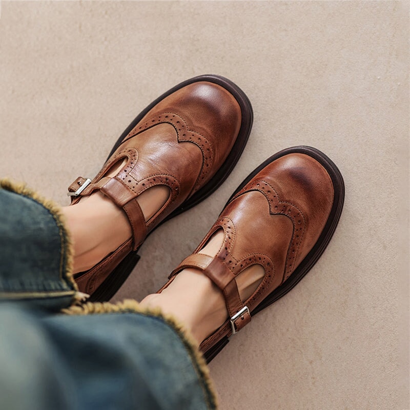 Elegant Strap Loafers for Women, Premium Style