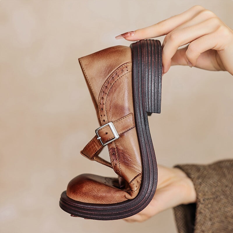 Elegant Strap Loafers for Women, Premium Style