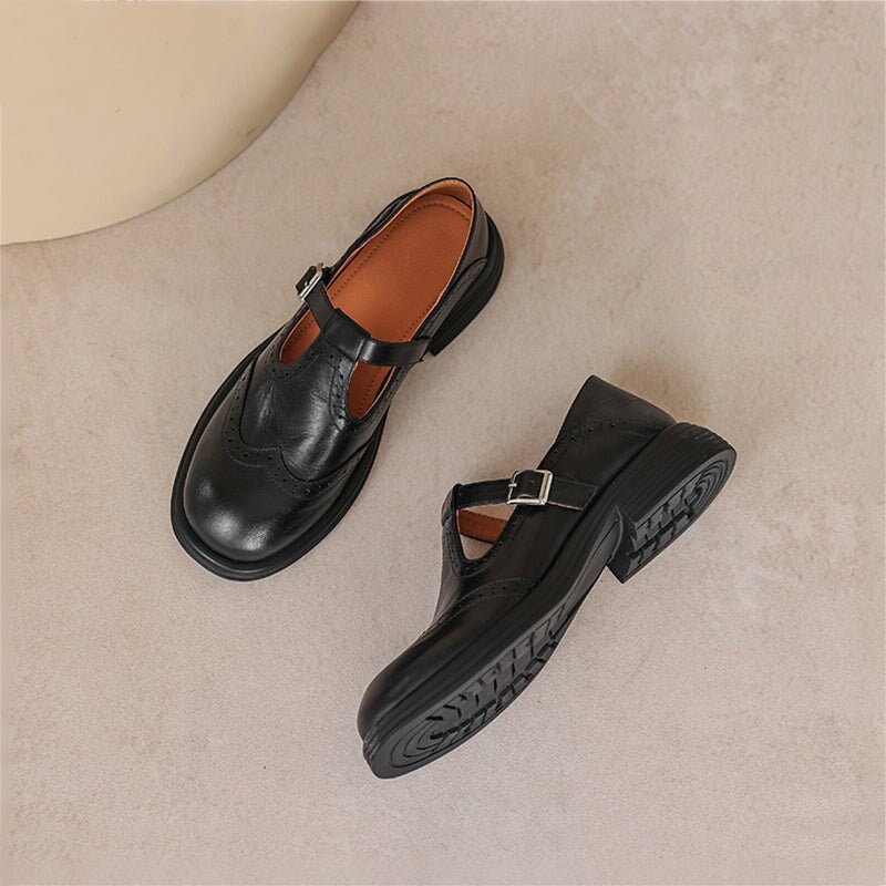 Elegant Strap Loafers for Women, Premium Style