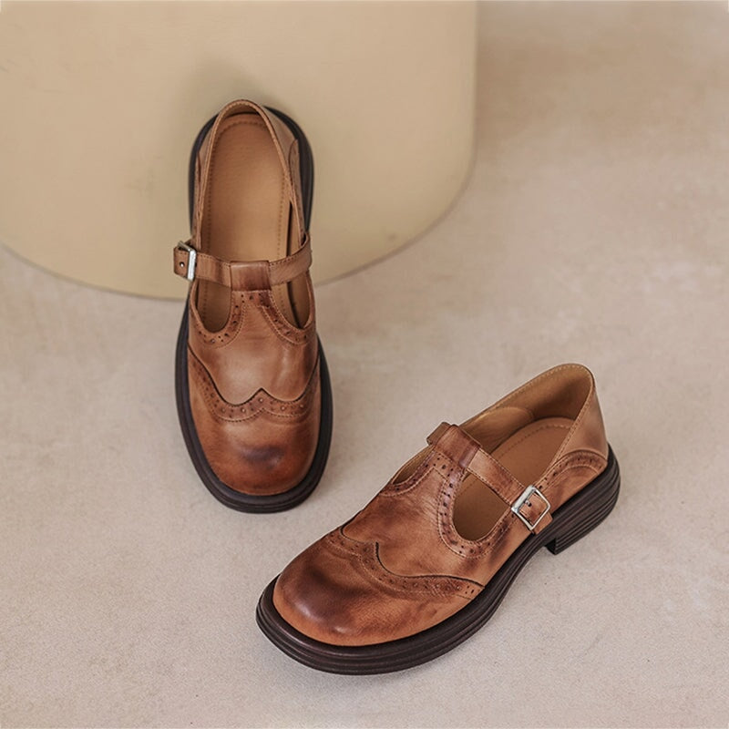 Elegant Strap Loafers for Women, Premium Style