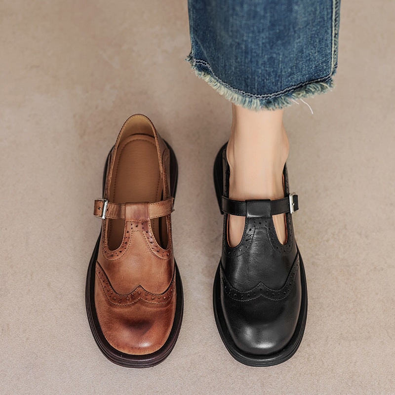 Elegant Strap Loafers for Women, Premium Style