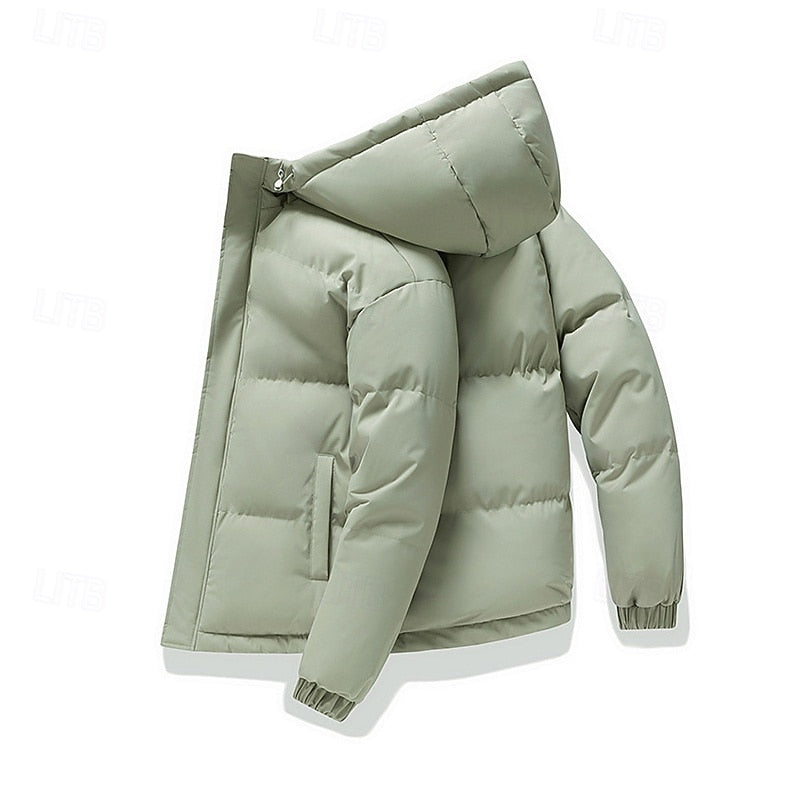 Men's Insulated Hooded Puffer Jacket
