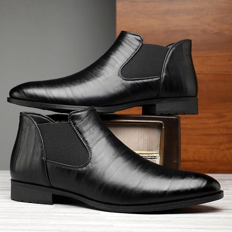 Slip-On Chelsea Boots for Men, Classic Style
