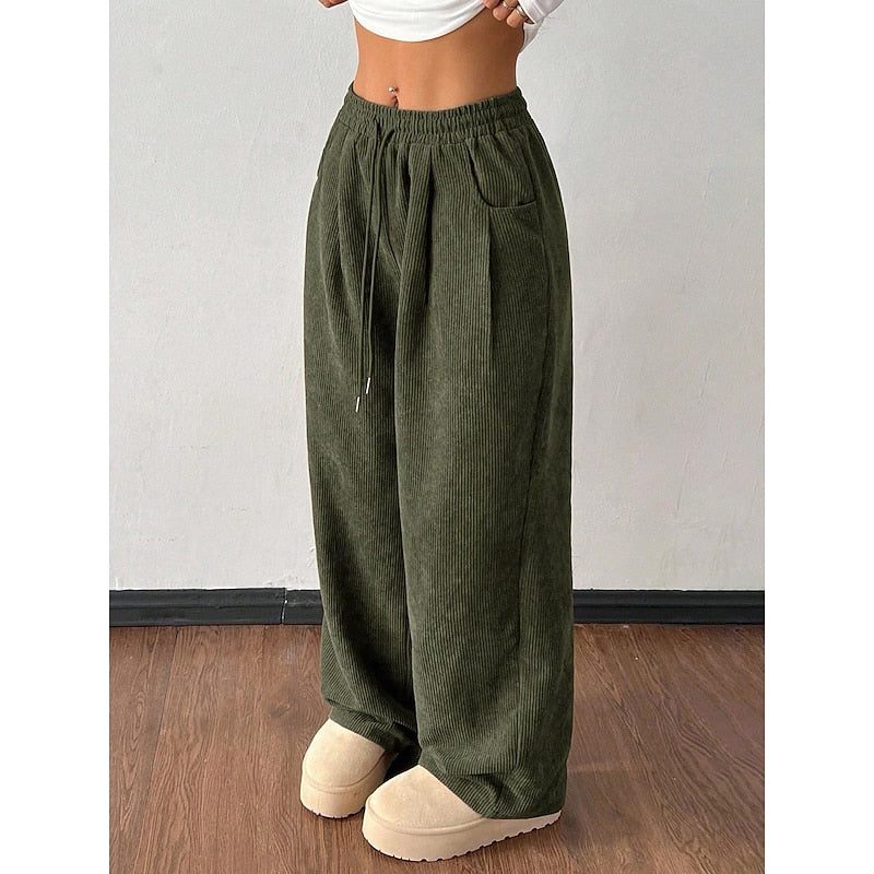 Wide-Leg Pants for Women, Relaxed Style