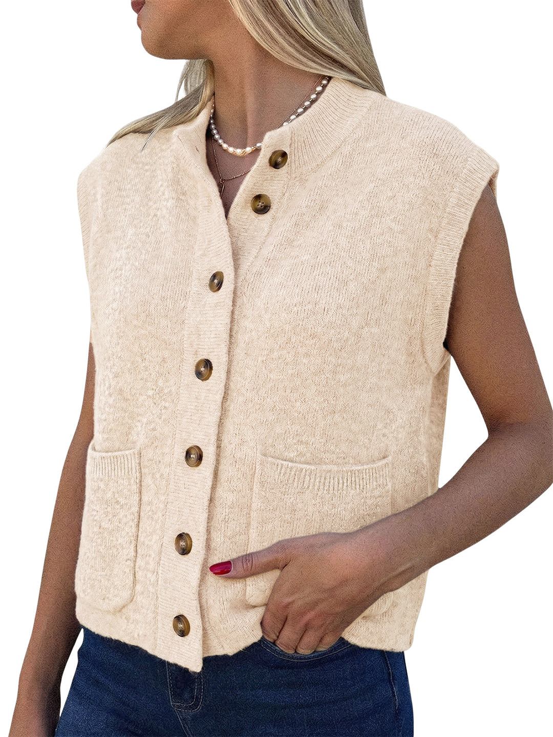Women's Cap Sleeve Sweater
