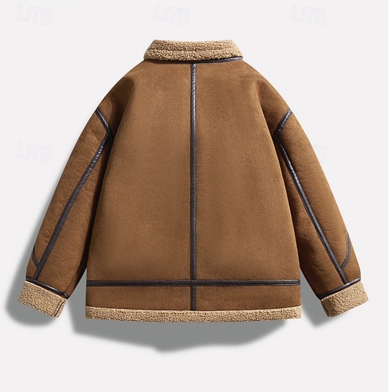Rugged Aviator Jacket for Men