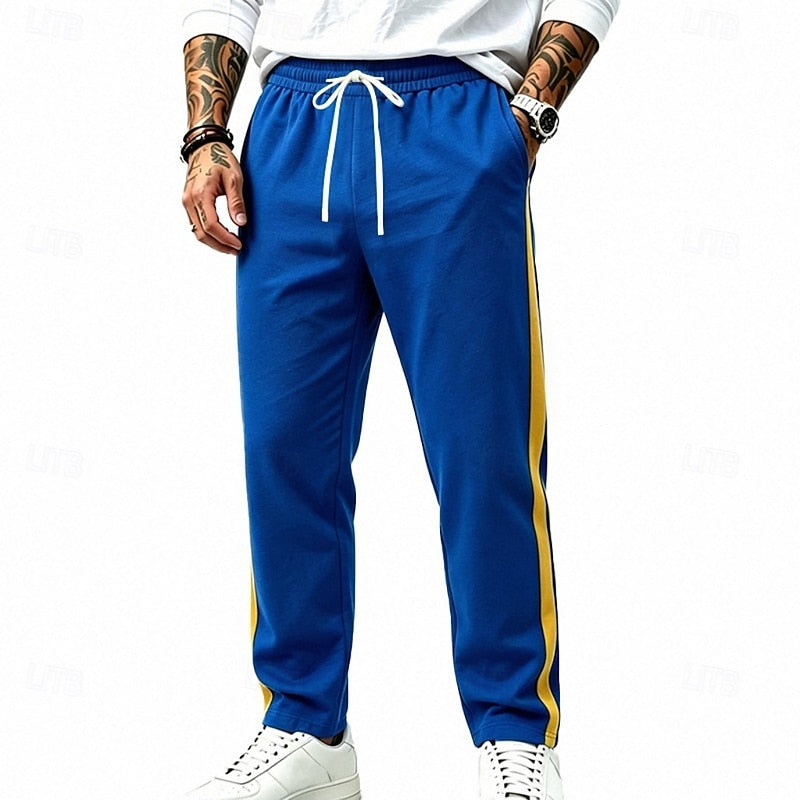 Men's Relaxed Side-Stripe Sweatpants