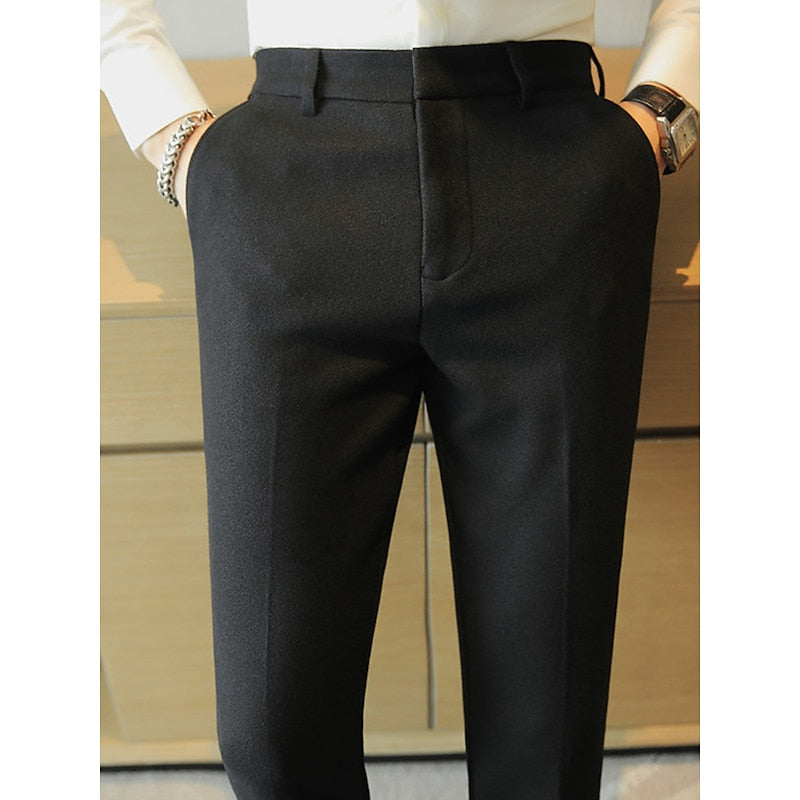 Tailored Comfort Trousers for Men, Plus Size