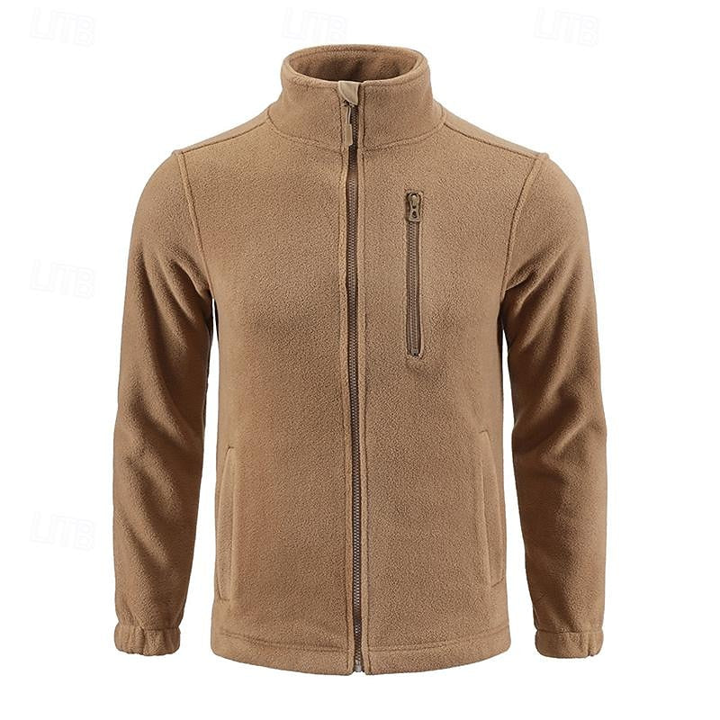 Men's Stand-Collar Full-Zip Jacket