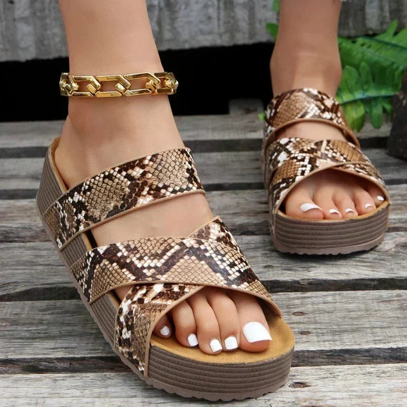Comfortable Orthopedic Braided Sandal, Arch Support