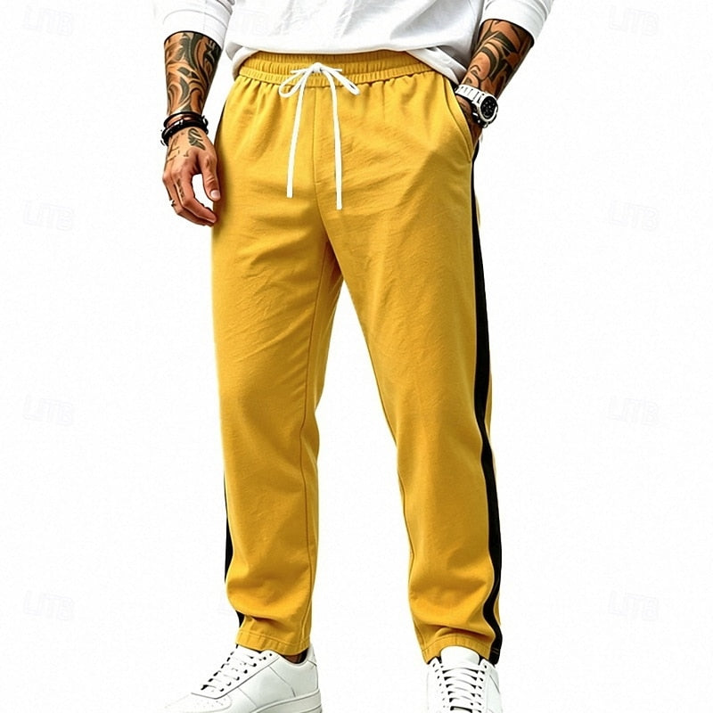 Men's Relaxed Side-Stripe Sweatpants