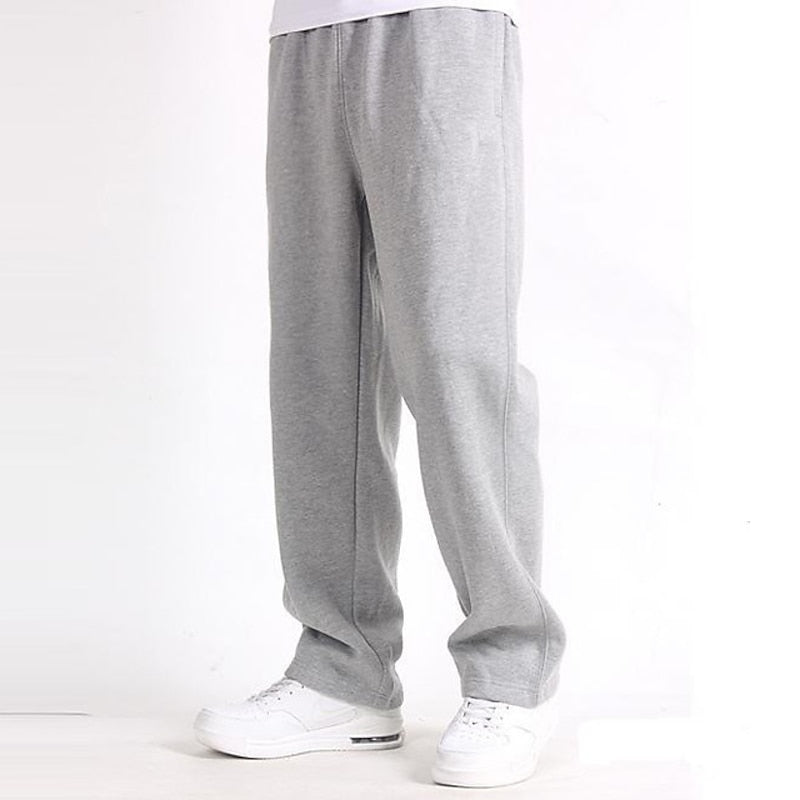 Relaxed Straight-Leg Joggers for Men, Plus Size
