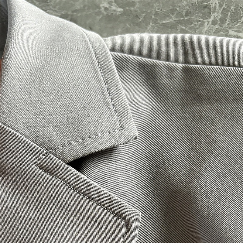 Single-Breasted Blazer, Men's Refined Fit
