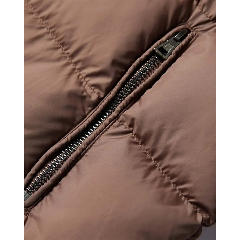 Insulated Winter Puffer Jacket for Men