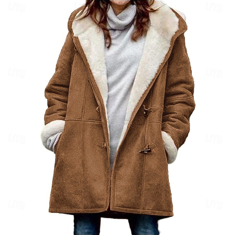 Hooded Winter Coat for Women, Cozy Style