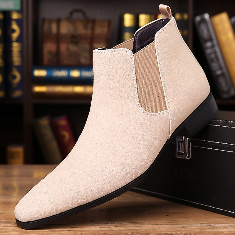Ankle Chelsea Boots for Men, Classic Style