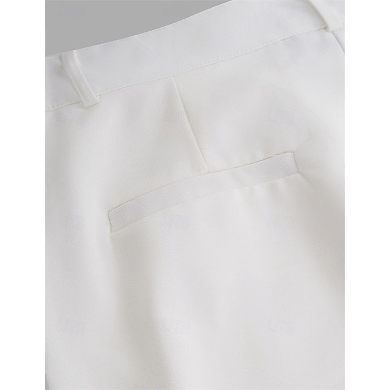 Pleated Trousers for Men, Tailored Style