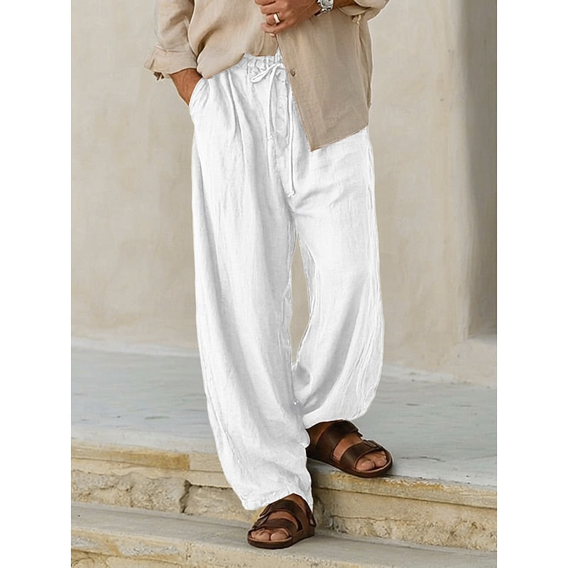 Drawstring Pants for Men, Relaxed Style