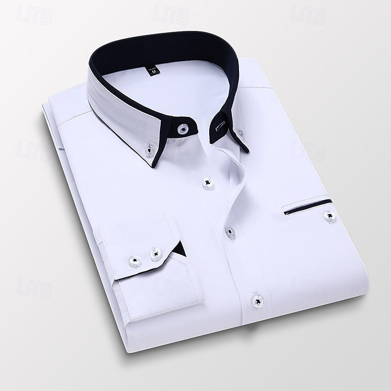 Button-Down Dress Shirt, Men's Refined Fit