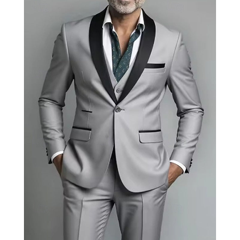Three-Piece Suit, Men's Refined Fit