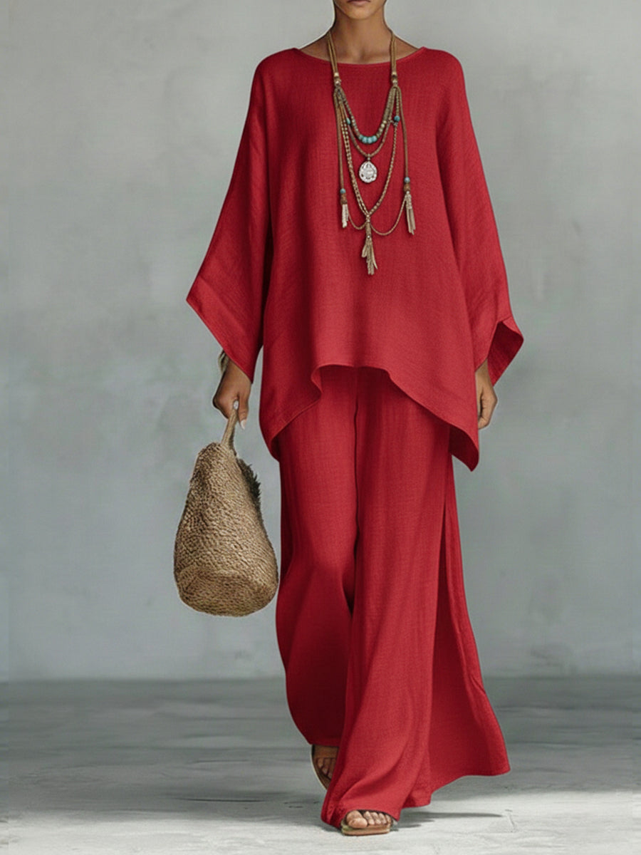 Women's Elegant Oversized Two-Piece Set