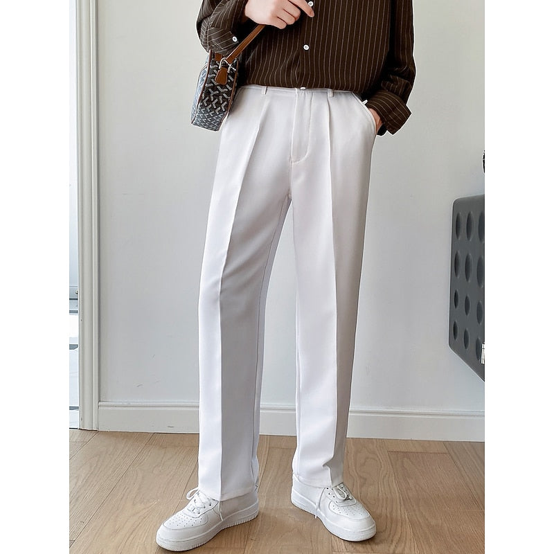 Wide-Leg Trousers, Men's Tailored Fit