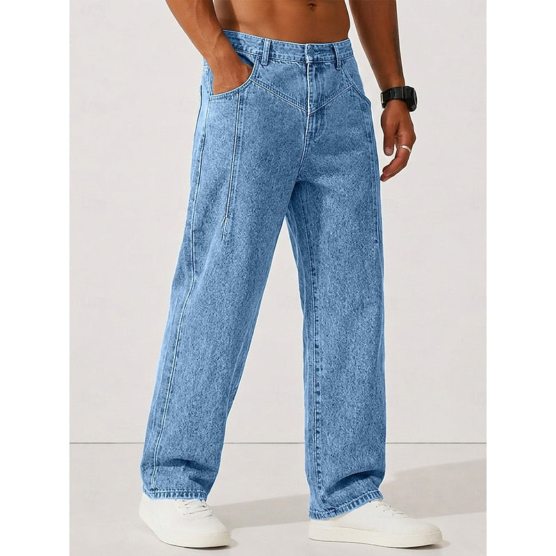 Straight-Leg Pants, Men's Relaxed Fit